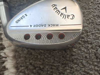 Callaway Mack Daddy 4 - 12 degree bounce - 60 Degree loft - R Milled - X Grind - KBS Tour Stiff shaft S200
