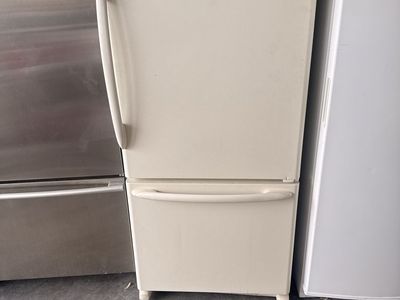 Maytag Bottom Freezer Refrigerator - Bisque/Off-White
