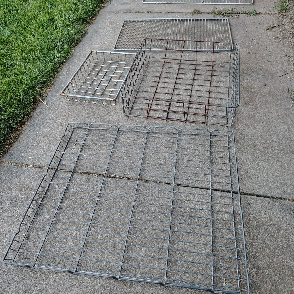 Wire basket and racks