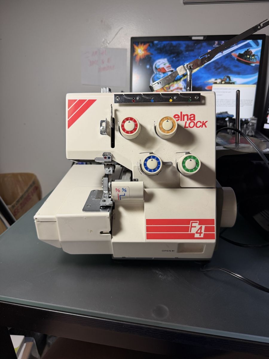 Elna Lock F4 Serger Sewing Machine - Used