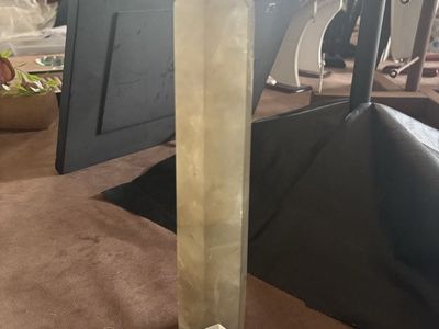 Large Smokey quartz tower