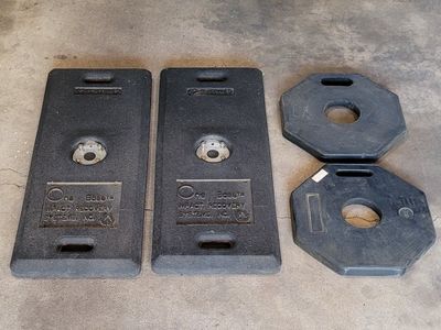 One Base Impact Recovery Systems Base Plates & Octagon Weights - Traffic Sign Stands