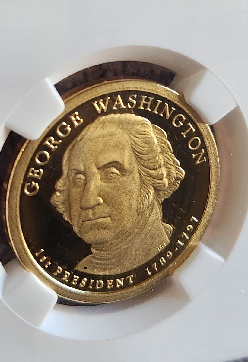 2007‑S George Washington Presidential Dollar – NGC PF 69 Ultra Cameo