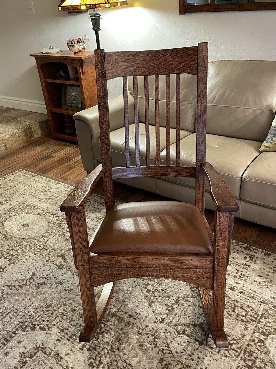 Mission Style Rocking Chair