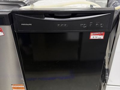 Frigidaire Built-in Dishwasher - Black Finish, Good Condition