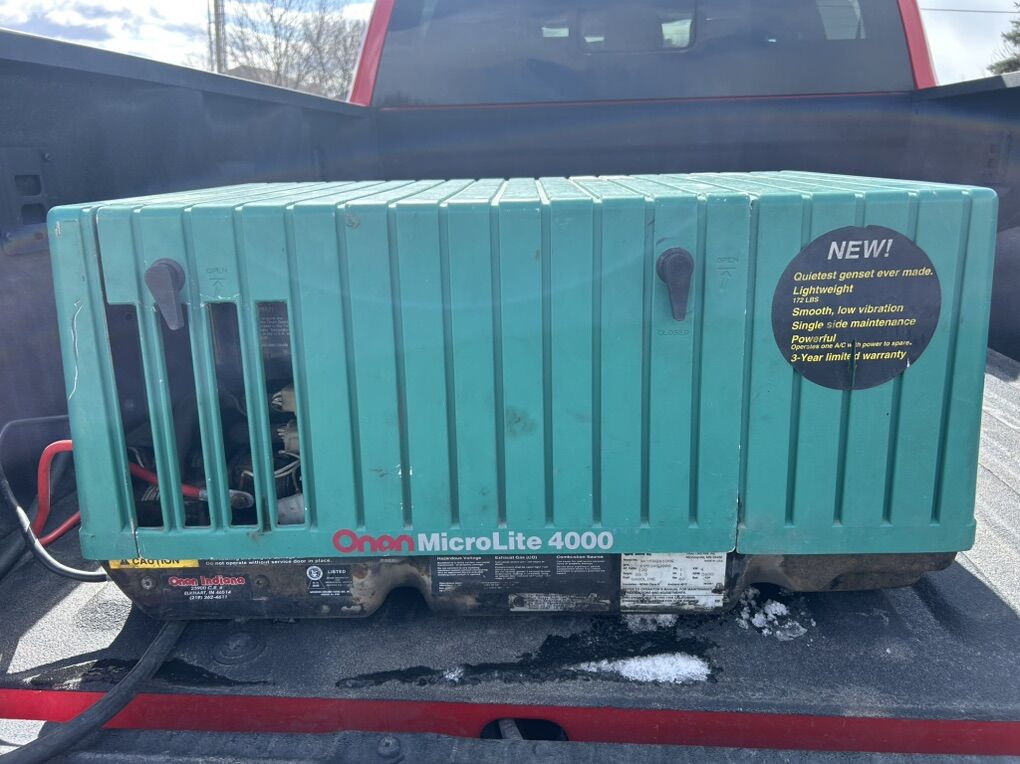 Onan 4000 Watt Generator for RV