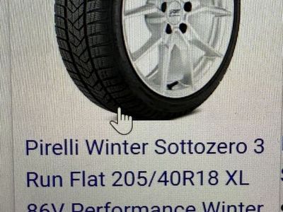 Pirelli sottozero 3 tires