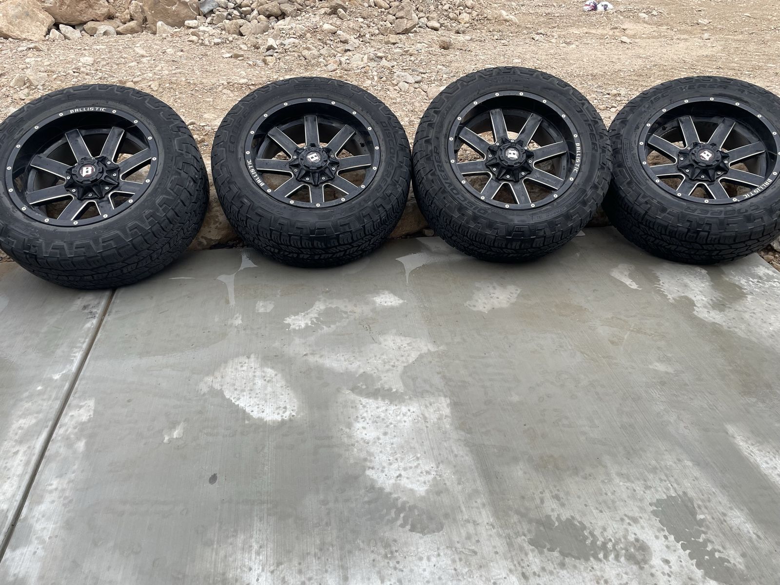 20” wheels 