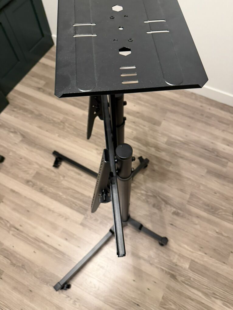 Mobile TV Cart Mount