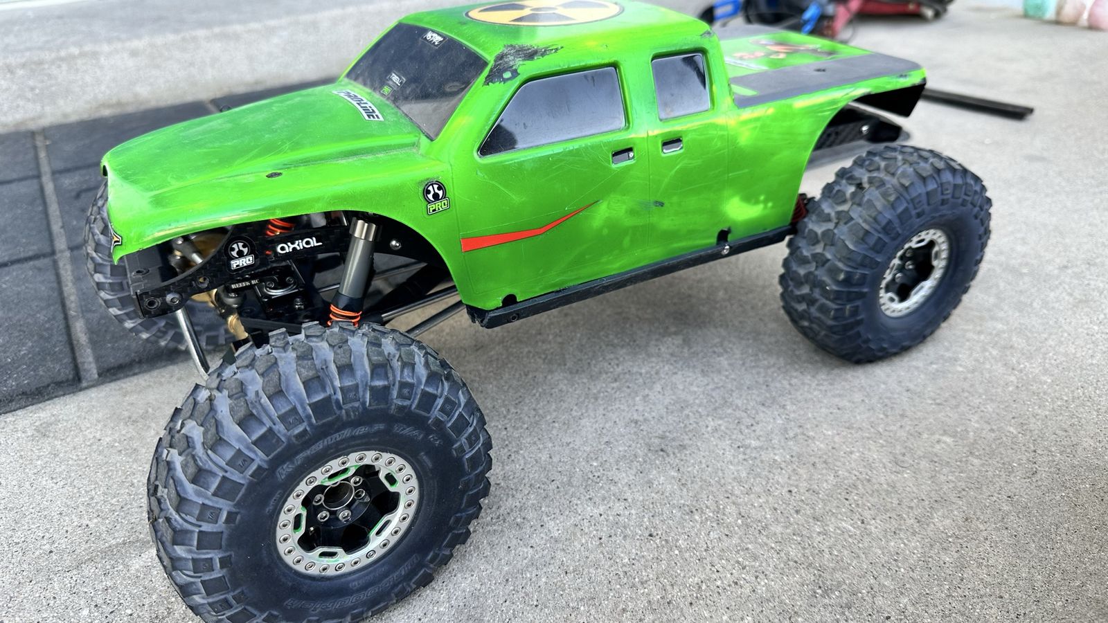 Upgraded Axial SCX10 Pro 1:10 Scale Crawler