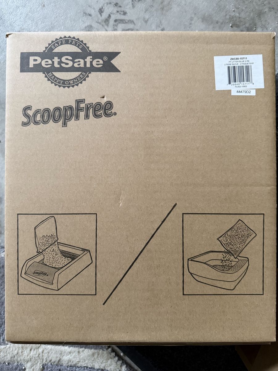Scoopfree Cat Litter 50% off, Crystal Cat Litter
