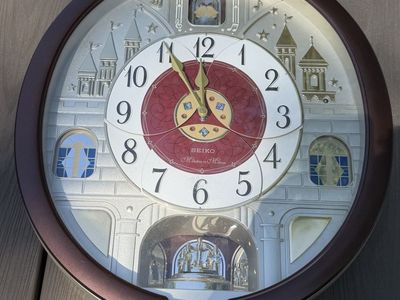 Seiko Special Collector's Edition Melodies In Motion Wall Clock QXM565BRH