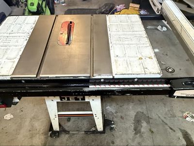 10” JET Table Saw and chainsaw