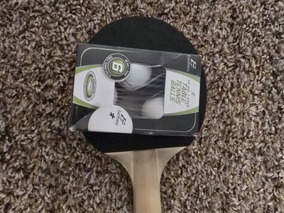 EastPoint 1-Star Table Tennis Paddle & Balls Set - New