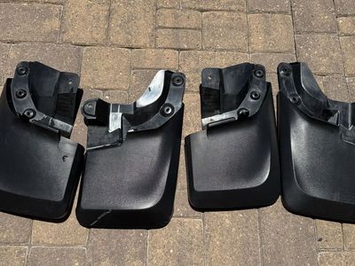 Toyota Tacoma Mud Flaps Splash Guards (Set of 4) Front and Rear OEM cam off 2021 Tacoma
