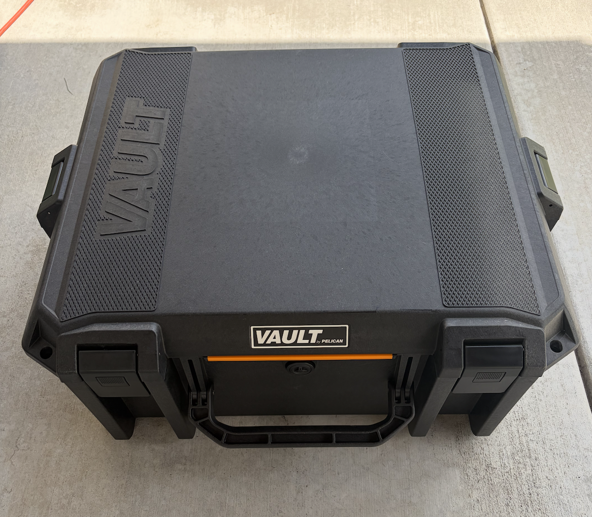 Pelican Vault V600 Large Hard Case — Brand New, Never Used