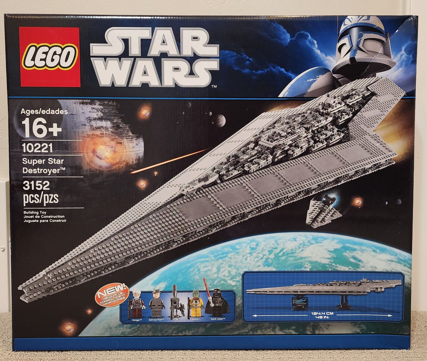 Lego 10221 Super Star Destroyer - New in never opened Sealed Box, Retired