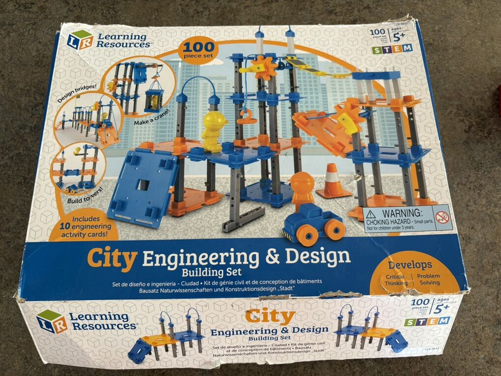 Learning Resources City Engineering & Design Set