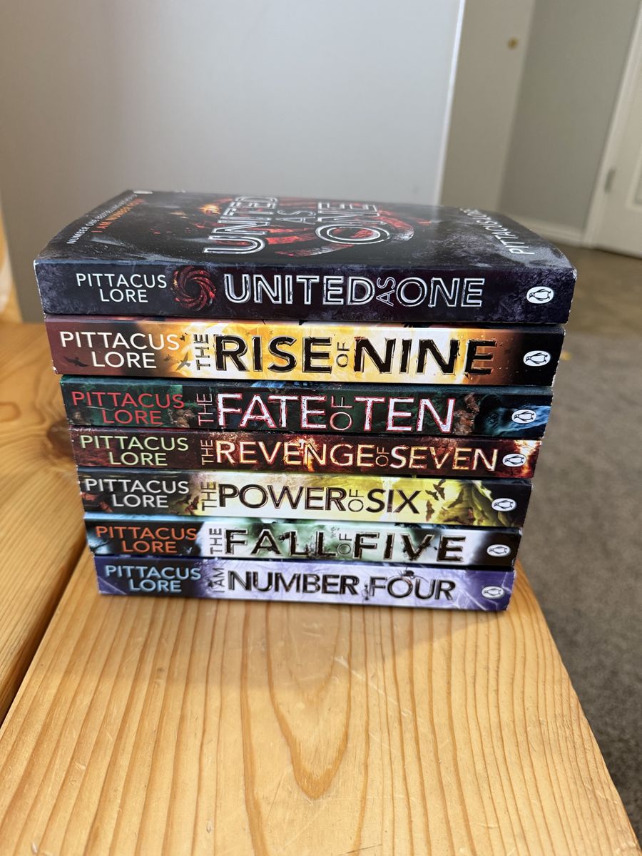 Lorien Legacies Series 7 Books Collection Set By Pittacus Lore I Am Number