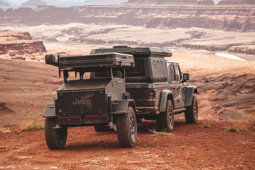 JEEP® Overland Off-Road Base Camp Travel Trailer Mission Xpedition ADDAX 2026