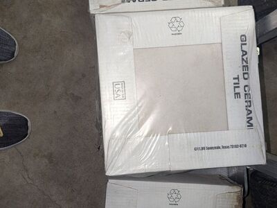 19 boxes of 12X12 ceramic tile