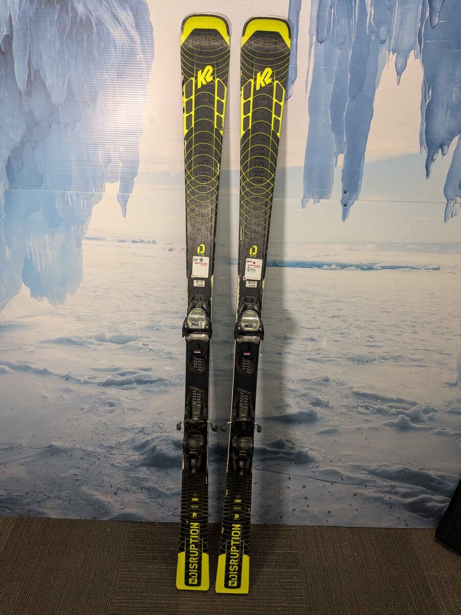 K2 Disruption SC 168cm Skis w/ MARKER M3 11 GW Demo Binding - Heavily Used (2021)