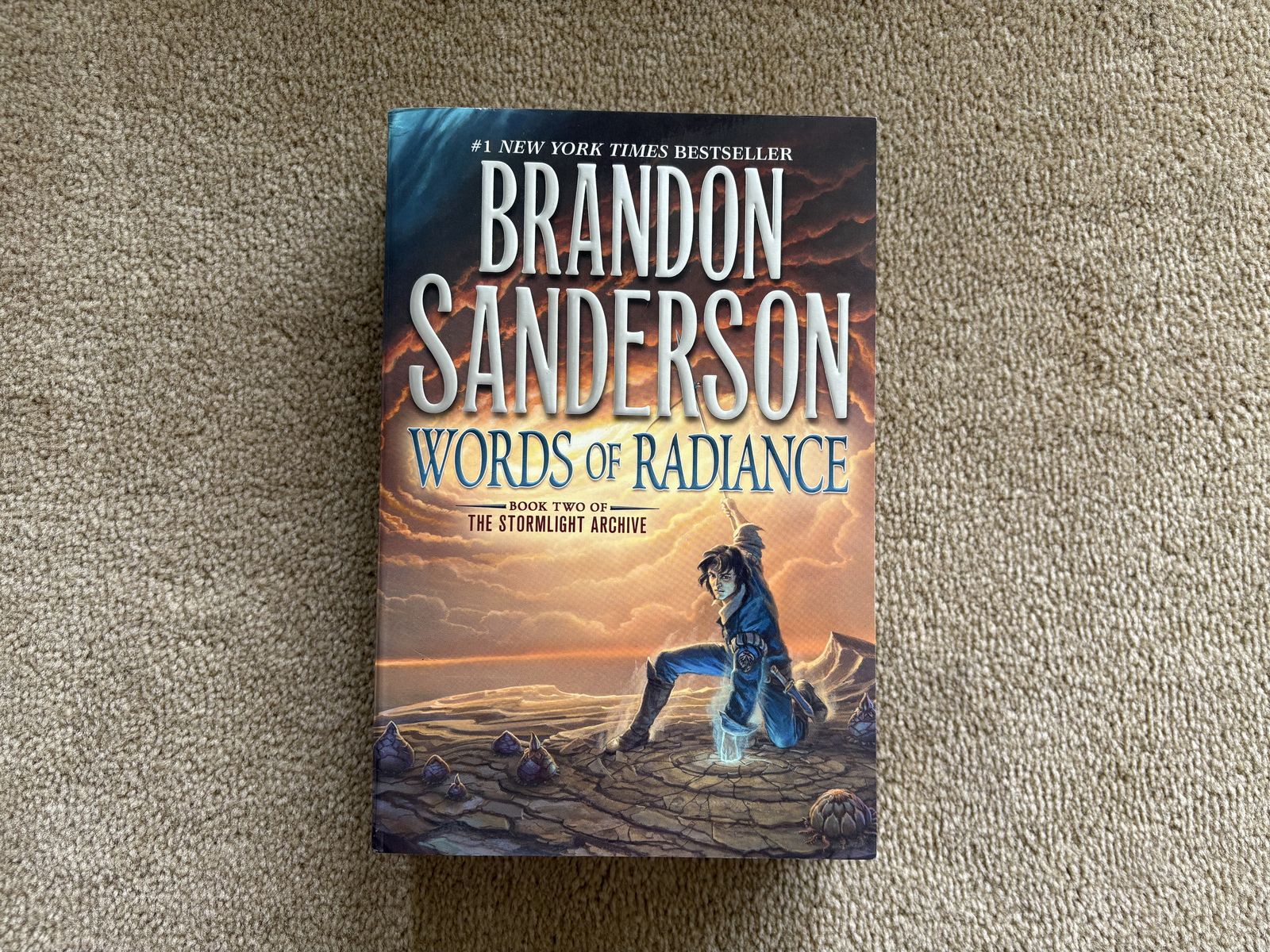 Words of Radiance, by Brandon Sanderson (paperback)