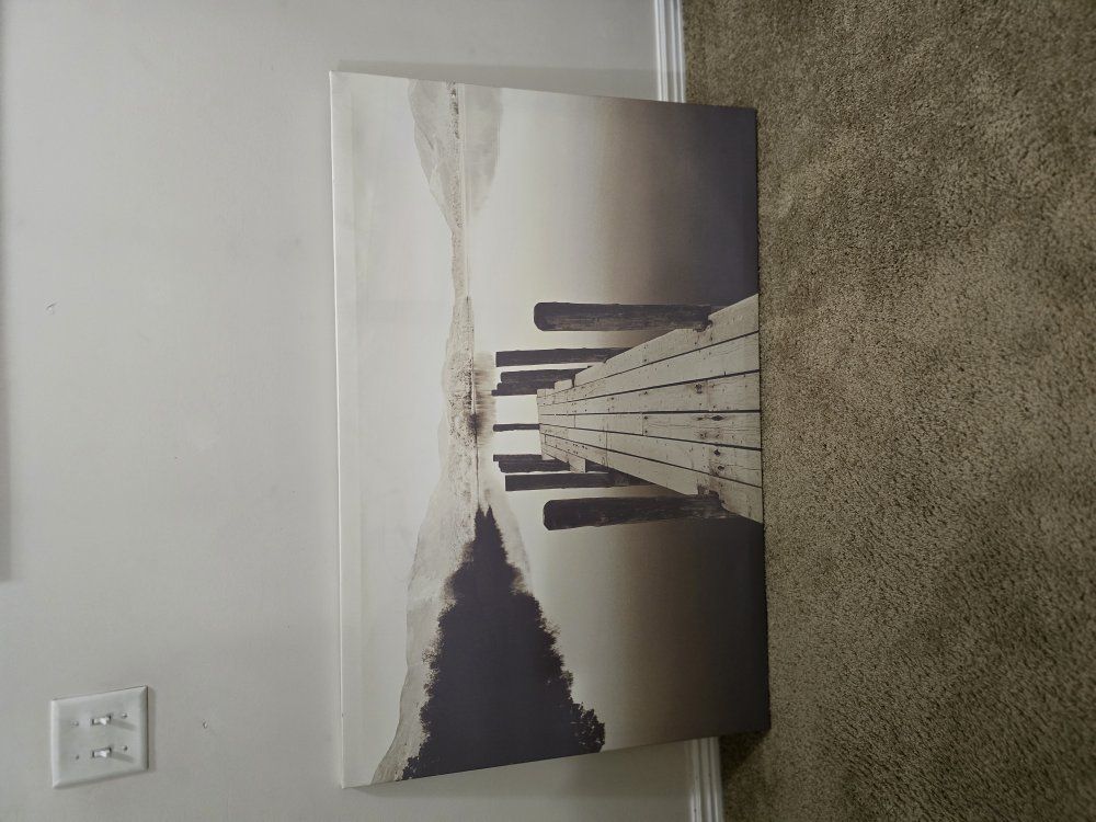 Canvas 30 3/4 by 46.5 inches