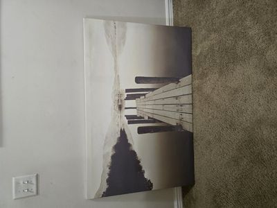 Canvas 30 3/4 by 46.5 inches