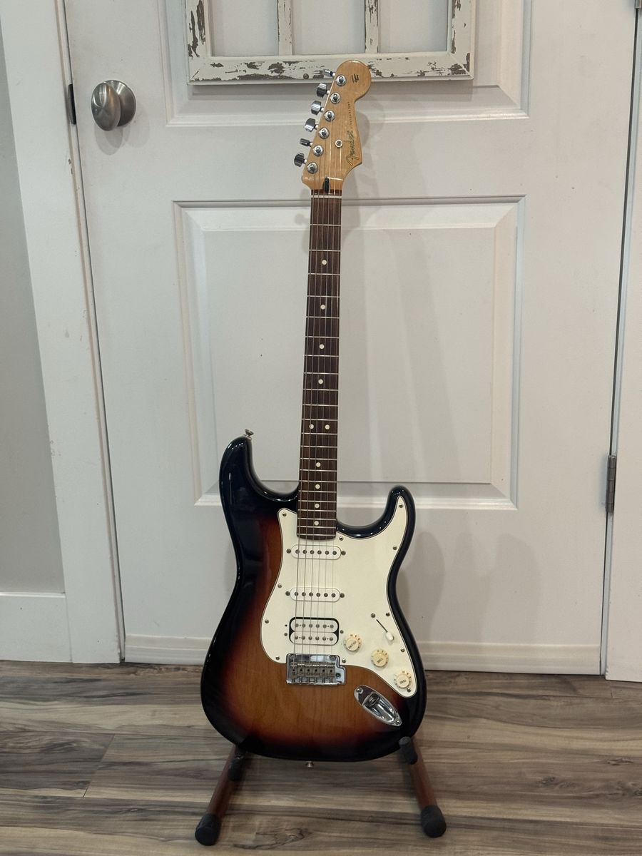 Fender Stratocaster Electric Guitar Original Contour Body Sunburst Electric Guitar with case