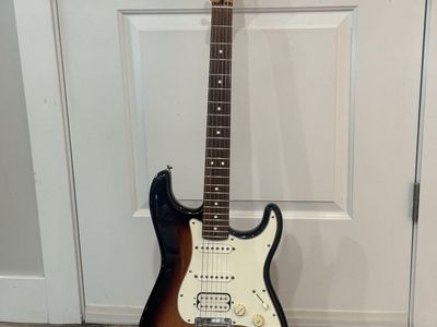 Fender Stratocaster Electric Guitar Original Contour Body Sunburst Electric Guitar with case