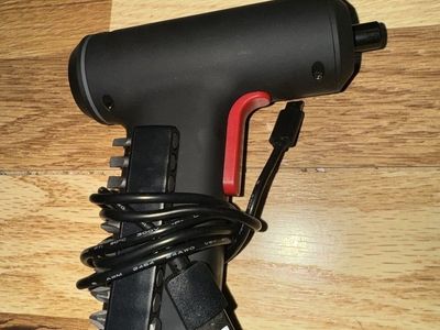 Hyper Tough 4V Max Li-Ion Cordless Electric Screwdriver with Bits & USB Charging