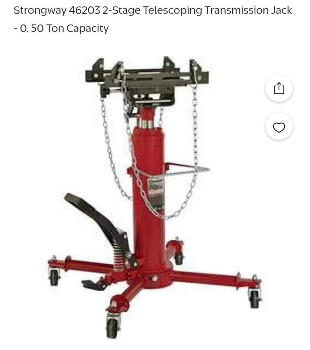 Strongway telescoping transmission jacks