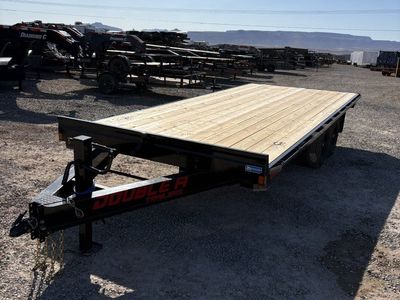 8.5x20 Double A Pro Series HB Deckover Equipment Trailer - 15.4K GVWR -
