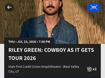 2 Tickets - Riley Green & Justin Moore Concert