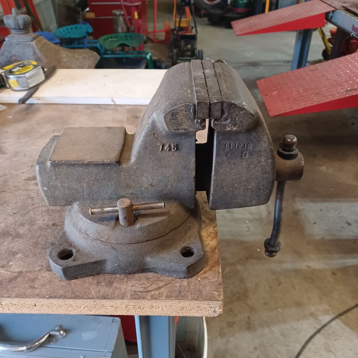 Wilton 745 mechanic vise