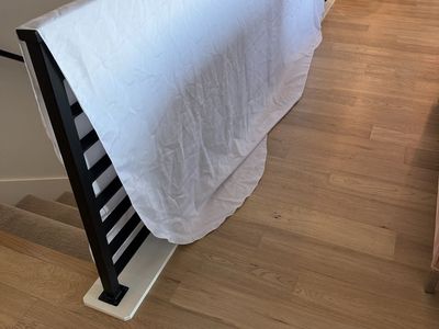 10 White rectangular table cloths
