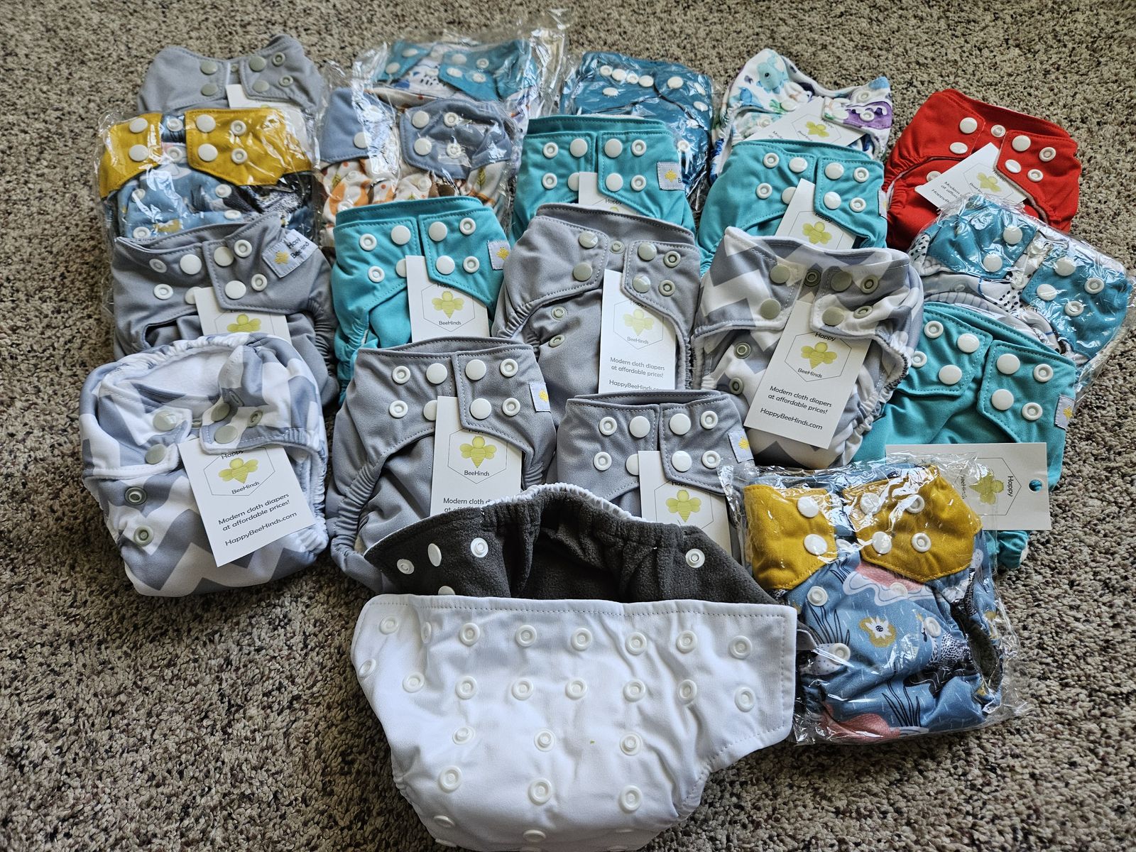 Happy BeeHinds Cloth Diaper Bundle
