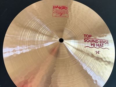 Paiste 2002 Sound Edge Hi-Hat Cymbals 14 inch