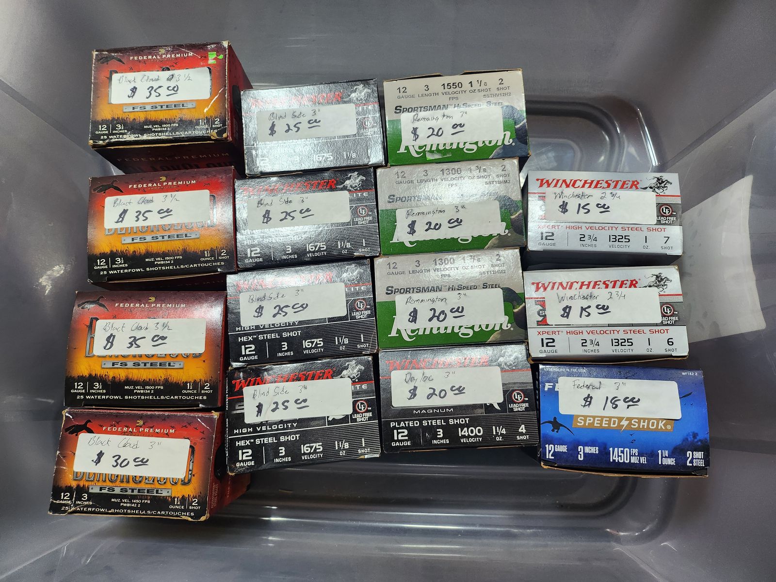 12ga Steel shot ammo for sale 