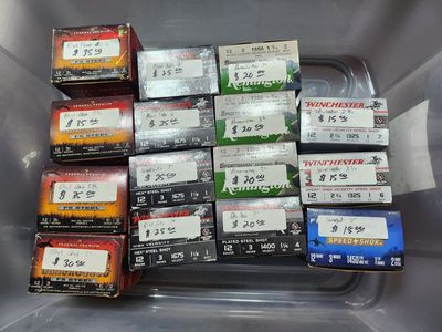 12ga Steel shot ammo for sale