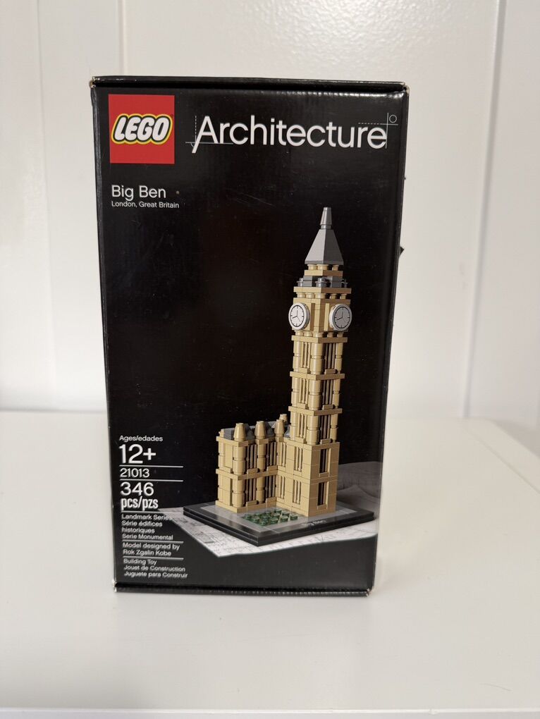 21013 LEGO Architecture Big Ben- Complete