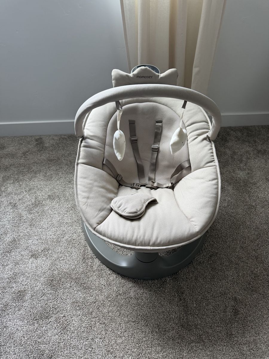 Momcozy 2-in-1 electric baby swing