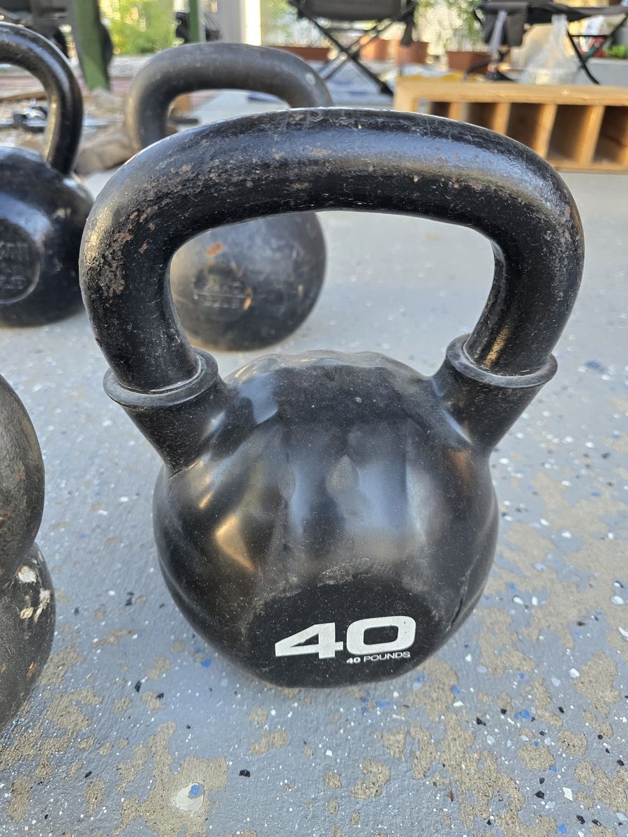 Kettlebell, 40 lbs