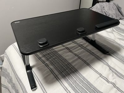 Lap Desk Bed Tray Table, Light Weight Foldable and adjustable