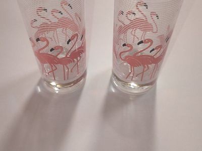 flamingo glasses