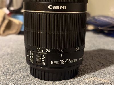 Canon EF-S 18-55mm f/3.5-5.6 IS STM Lens for Canon EOS DSLR Cameras