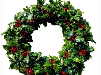 Vintage Wreath 20 Wide