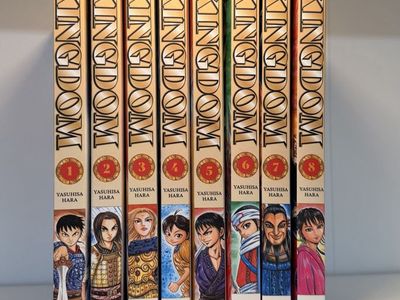 Kingdom Manga Vol. 1-8 Set by Yasuhisa Hara - English Edition VIZ Media - New