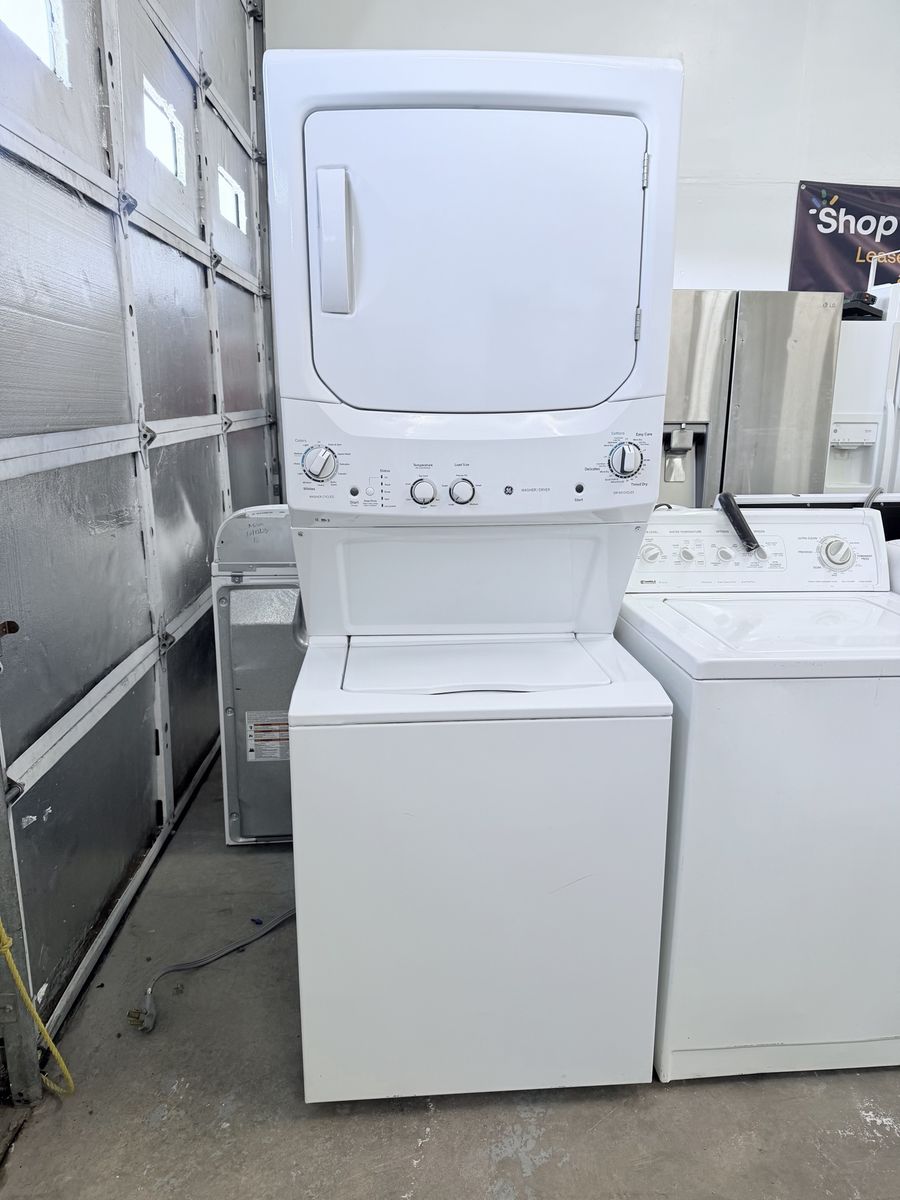 GE Stackable Washer And Electric Dryer